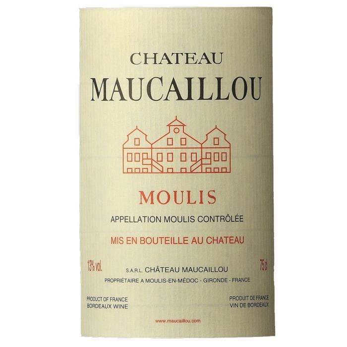 Château Maucaillou 2020 Moulis-en-Médoc - Vin rouge de Bordeaux
