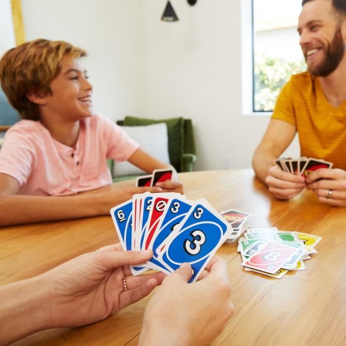 Mattel Games - Uno - Jeu de Cartes Famille - 7 ans et + W2087