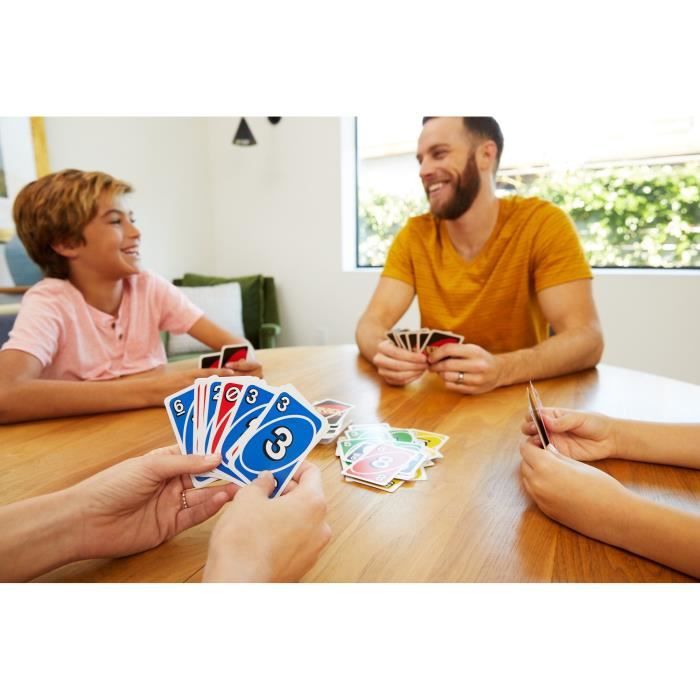 Mattel Games - Uno - Jeu de Cartes Famille - 7 ans et + W2087