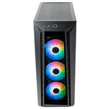 Boîtier Gaming - COOLER MASTER - MasterBox MB520 - Façade en verre - ARGB - 3x120mm