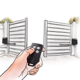 Kit moteur de portail deux battants - SCS SENTINEL - OpenGate 2 - Jusqu'a 250 kg par vantail et 5 metres max