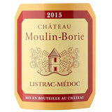 Château Moulin-Borie 2015 Listrac-Médoc - Vin rouge de Bordeaux