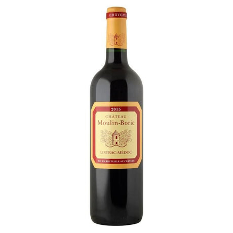 Château Moulin-Borie 2015 Listrac-Médoc - Vin rouge de Bordeaux