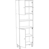 CORAIL Armoire de salle de bain L 60 cm - Gris laquÈ