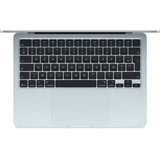 Apple - 13,6 MacBook Air M4 (2025) - RAM 24Go - Stockage 512Go - CPU 10 coeurs - GPU 10 coeurs - Bleu ciel