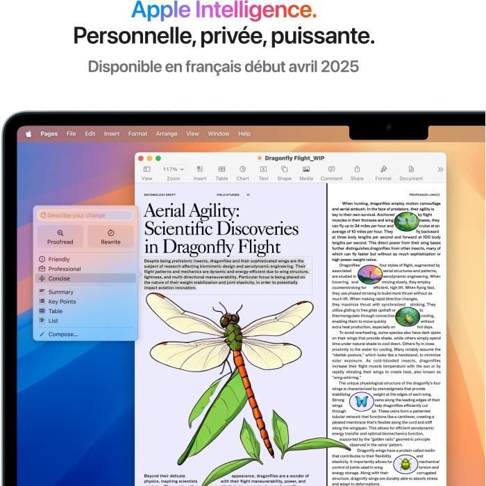 Apple - 15,3 MacBook Air M4 (2025) - RAM 24Go - Stockage 512Go - CPU 10 coeurs - GPU 10 coeurs - Bleu ciel