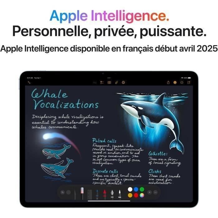 APPLE - iPad Air M3 (2025) - 11 - Wi-Fi - 512Go - Gris sidéral