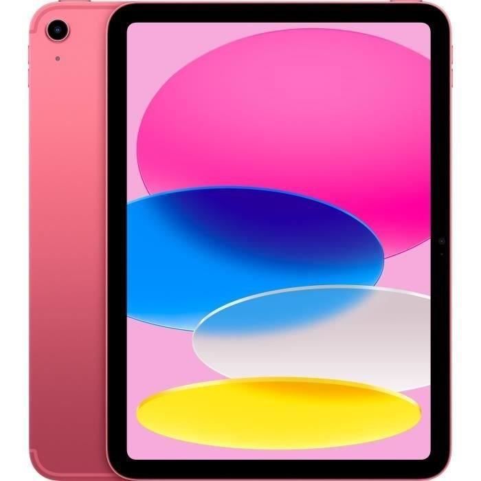 APPLE - iPad A16 (2025) - 11 - Wi-Fi + Cellular - 512Go - Rose
