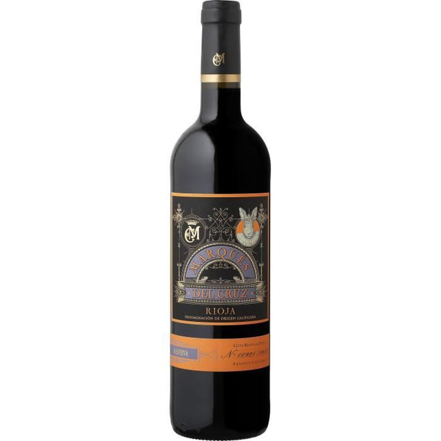 Marqués Del Cruz Reserva 2018 Rioja - Vin rouge d'Espagne