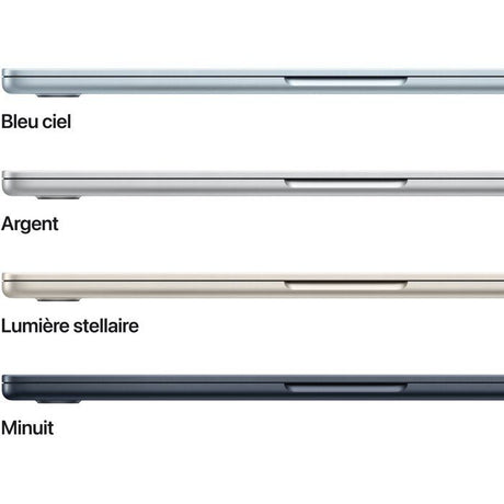 Apple - 13,6 MacBook Air M5 (2026) - RAM 16Go - Stockage 512Go - CPU 10 coeurs - GPU 8 coeurs - Bleu Ciel