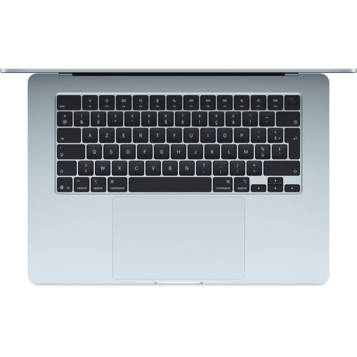 Apple - 15,3 MacBook Air M5 (2026) - RAM 24Go - Stockage 1To - CPU 10 coeurs - GPU 10 coeurs - Bleu Ciel