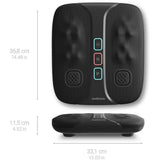 Masseur energisant 2 en 1 pieds et jambes - MEDISANA - LM 100 - Shiatsu + shaking stimulant - 2 intensités + chauffant - Noir