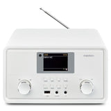 Radio Internet - MEDION - DAB - Bluetooth - 2x10W RMS - Blanc