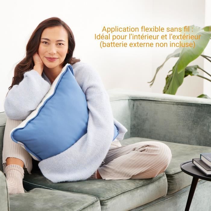 Coussin chauffant sans fil - MEDISANA - HC 250 - 10 W - Vert