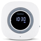 Radio de Douche - MEDION - FM - Bluetooth - IPX6 - Ventouse de fixation - Blanc