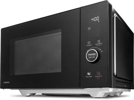 Micro-ondes - MEDION - MD12041 - Noir - 25 L - 4 en 1 avec fonction gril et convection