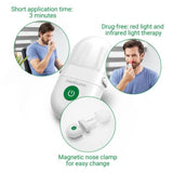 Appareil soulageant les rhinites allergiques / rhumes - MEDISANA - Medinose compact - Sans produit chimique - 3 minutes - Blanc