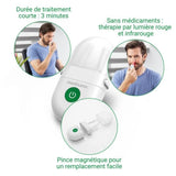 Appareil soulageant les rhinites allergiques / rhumes - MEDISANA - Medinose compact - Sans produit chimique - 3 minutes - Blanc