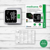 Tensiometre de poignet connecté - MEDISANA - BW 360 - 1,5 V - Dispositif médical certifié - Blanc