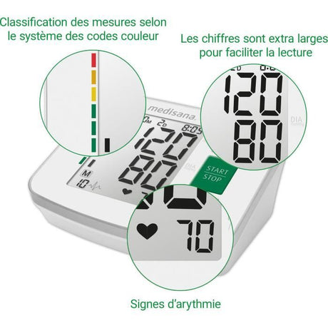 Medisana Tensiometre BU 512 Blanc