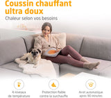 Coussin chauffant ultra doux - MEDISANA - HP 516 - 100 W - 4 réglages - Gris
