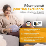 Coussin chauffant ultra doux - MEDISANA - HP 518 - 100 W - 4 réglages - Violet
