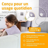 Coussin chauffant ultra doux - MEDISANA - HP 518 - 100 W - 4 réglages - Violet