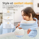 Couverture chauffante reversible - MEDISANA - HB 415 - 120 W - 9 réglages - 180 x 130 cm - Bleu