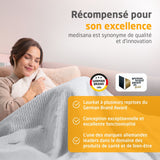 Couverture chauffante reversible - MEDISANA - HB 416 - 120 W - 9 réglages - 180 x 130 cm - Gris