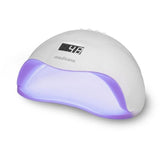 Lampe 2-en-1 ongles - MEDISANA - ND 880 - LED et UV - Ecran - minuterie - Capteur on/off auto - Blanc