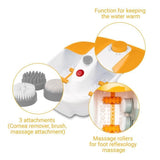 Medisana Bain de Pieds avec Massage de la Zone RÈflexe des Pieds, Bain de Pieds avec fonction maintien de la tempÈrature eau chaude