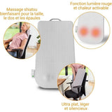 Dossier de massage - MEDISANA - MC 600 - Ultra-fin - Shiatsu et chauffant - 4 programmes - Blanc