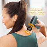 Pistolet de massage - MEDISANA MG 200 - 5 niveaux de percussion - 5 V - 50 dB - Gris / Vert