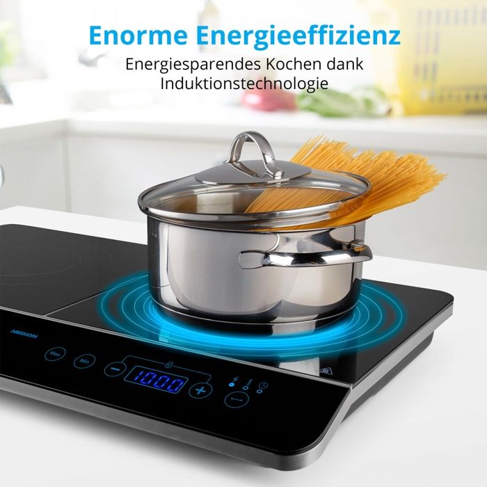 Plaque induction posable - MEDION - MD 15324 - 2 Feux - L 60,3 x P 35,5 cm