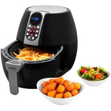 Friteuse a air chaud sans huile - MD 17320 - Panneau de commande numÈrique - 8 programmes - 8 L - 1500W