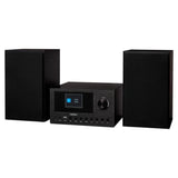 Mini Chaîne HiFi - MEDION - Radio Internet DAB/FM - Lecteur CD - 2x150W - Noir