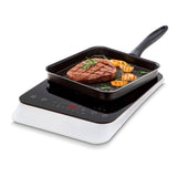 Plaque de cuisson a induction posable - MEDION - 1 feu - 2000 W - 29 x 38,5 x 6,3 cm - MD18490