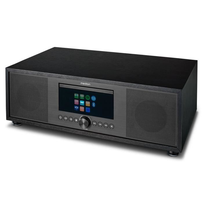 Systeme Tout-en-un - MEDION - Radio Internet DAB/FM - Lecteur CD - Son 2.1 - 80W RMS