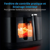 Friteuse a air chaud sans huile - MD 11780 - Température jusqu'a 230 °C - 10 programmes - 5 L - 1500 Watt