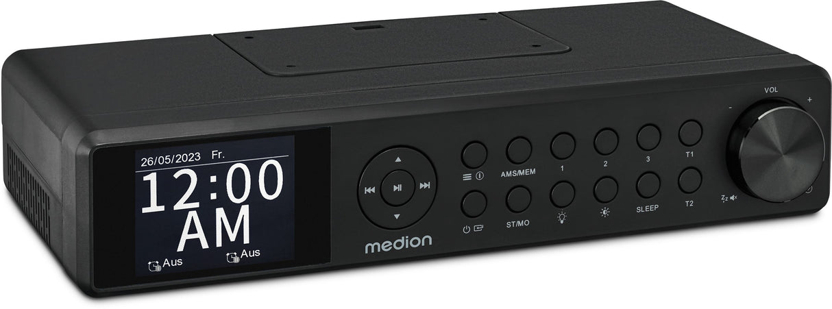 Radio de Cuisine - MEDION - DAB+ - 2x3W RMS - Noir