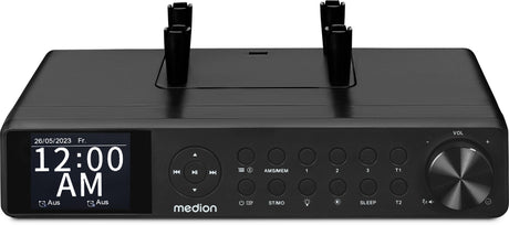 Radio de Cuisine - MEDION - DAB+ - 2x3W RMS - Noir