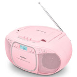 Radio CD - MEDION - FM - 2x2,2W RMS - Rose