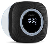 Radio de Douche - MEDION - FM - Bluetooth - IPX6 - Ventouse de fixation - Noir