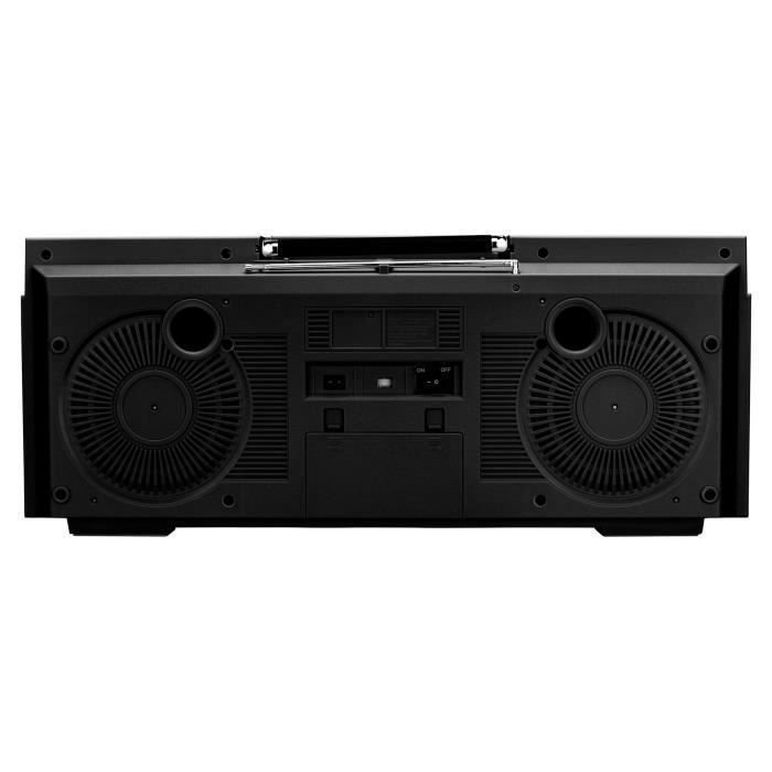 Ghetto Blaster - MEDION - Vintage - DAB+ - CD/Cassette/USB/MP3 - 2x10W RMS - Noir