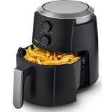 Friteuse a air chaud - MEDION - MD13020 - Airfryer - 1500 watts - Minuterie 60 min - Jusqu'a 200°C - 4,7 L - Noir