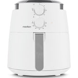 Friteuse a air chaud - MEDION - MD13020 - Airfryer - 1500 watts - Minuterie 60 min - Jusqu'a 200°C - 4,7 L - Blanc