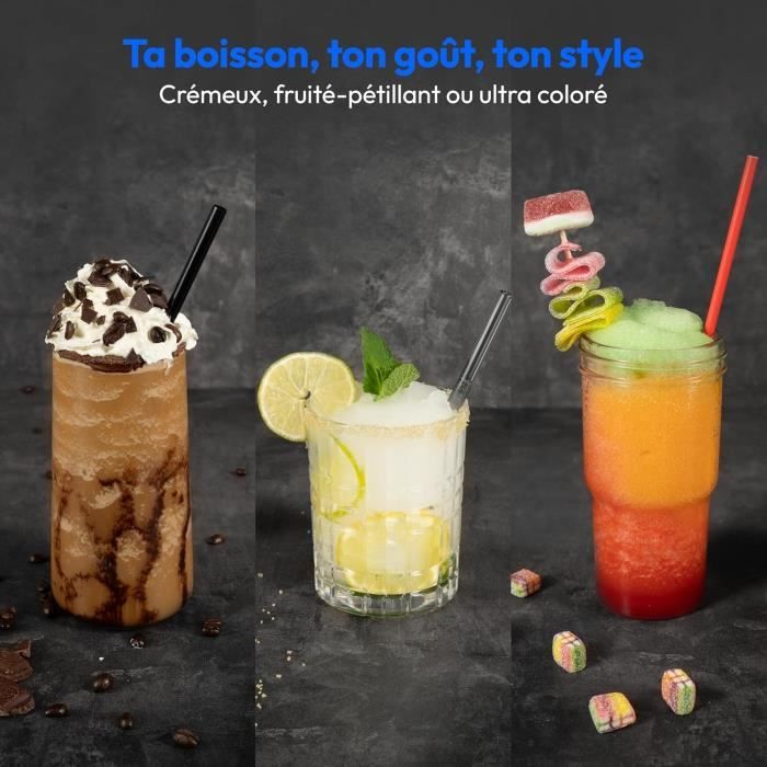 Machine a boissons glacées et granitées MEDION - MD12090 - Capacité 2,6L - 5 programmes - 200W