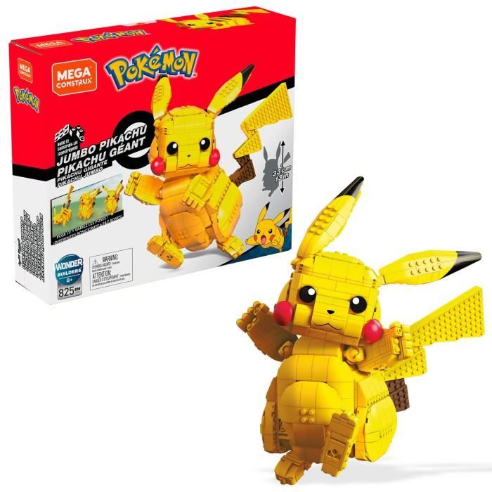 Mega Construx - Pokémon Pikachu Géant - Briques de construction - Des 8 ans FVK81