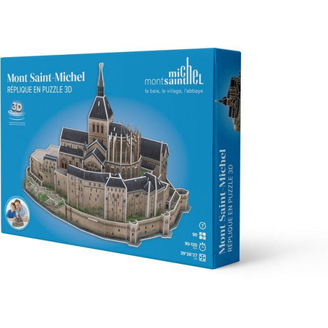 Puzzle 3D - MEGABLEU - Mont Saint Michel - 125 pieces - Des 7 ans