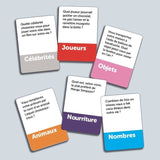 Questions dingues a poser a vos amis - Jeu d'ambiance - MEGABLEU - Des 14 ans